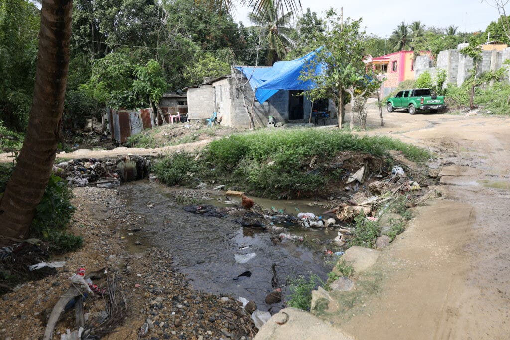 Cañada Los Brujos en Villa Mella/ Foto Elieser Tapia