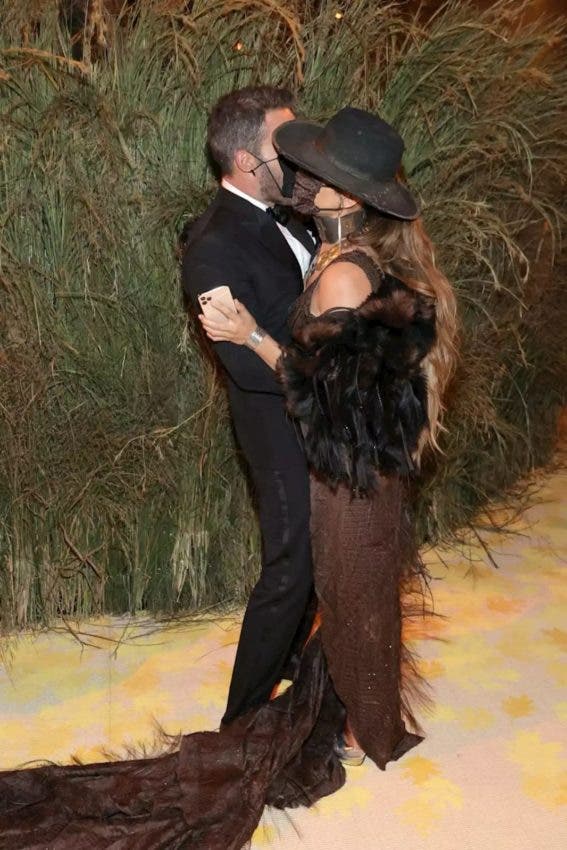 JLo y Ben Affleck en la Met Gala