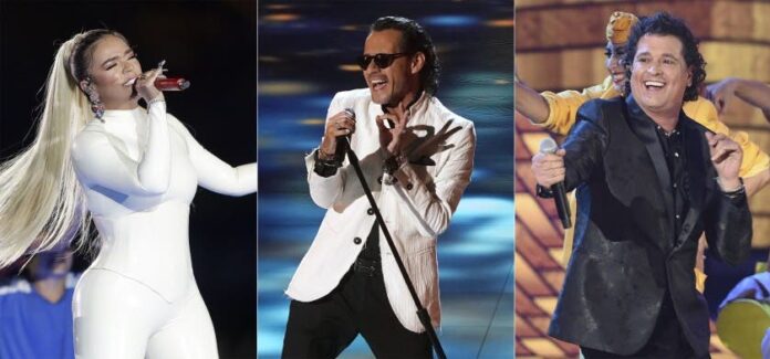 Karol G, Marc Anthony y Vives actuarán en Premios Billboard
