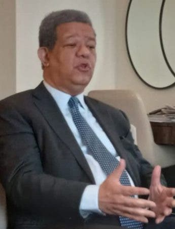 El expresidente Leonel Fernández Reyna.