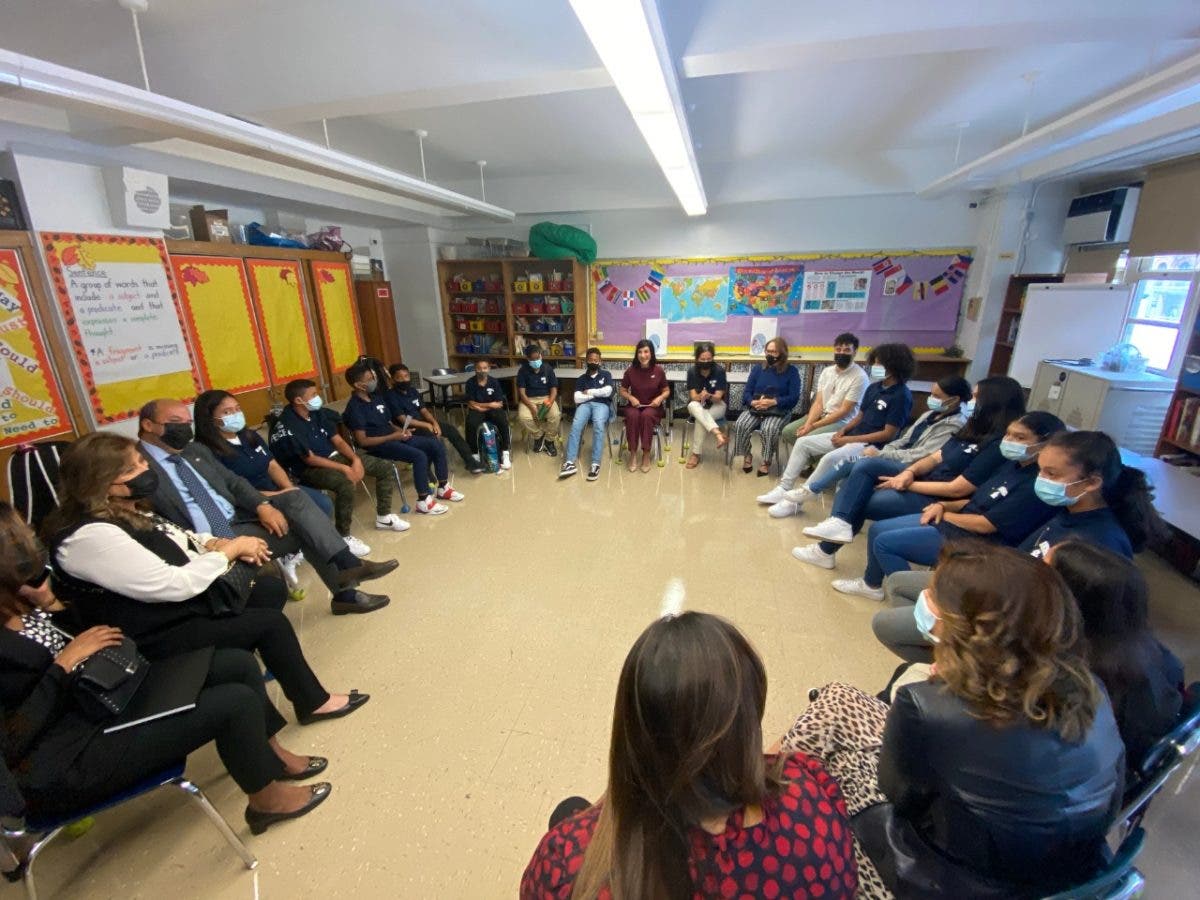 Lo que hizo Raquel Arbaje durante su visita a Nueva