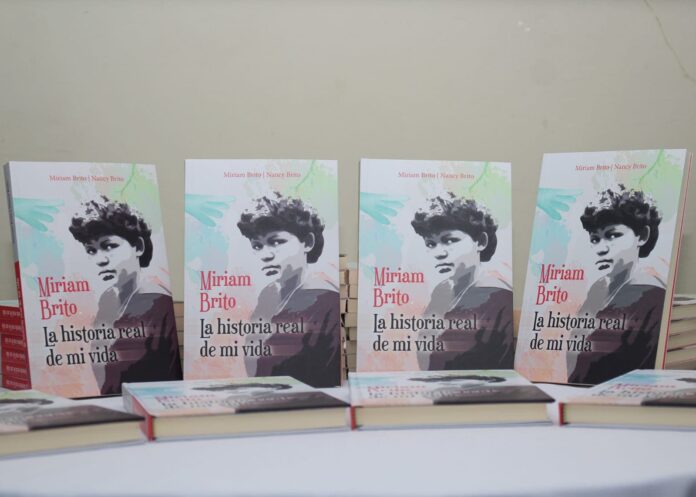 Ponen en circulación el libro “Miriam Brito: la historia real de mi vida”