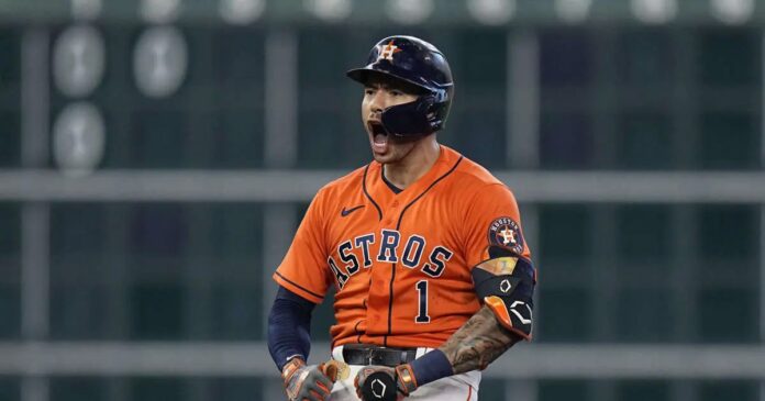 Correa y Álvarez amplían la ventaja de Astros Correa y Álvarez amplían la ventaja de Astros