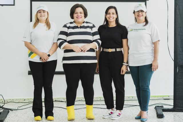 Dulce Fernández, Anya Damirón, Carolina Elivo e Himilce Tejada. Dulce Fernández, Anya Damirón, Carolina Elivo e Himilce Tejada.
