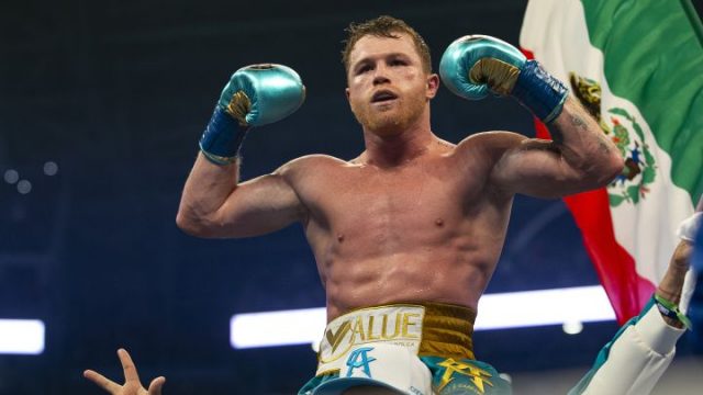 El boxeador mexicano Saúl El boxeador mexicano Saúl
