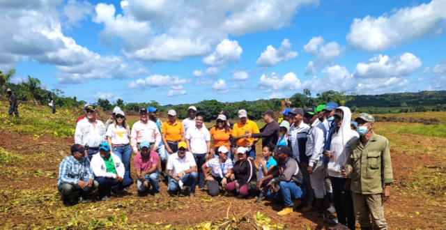 Consorcio Citricola del Este realiza jornada de reforestacion junto a