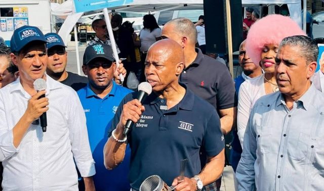 Eric Adams visitara a Republica Dominicana despues su triunfo alcaldia
