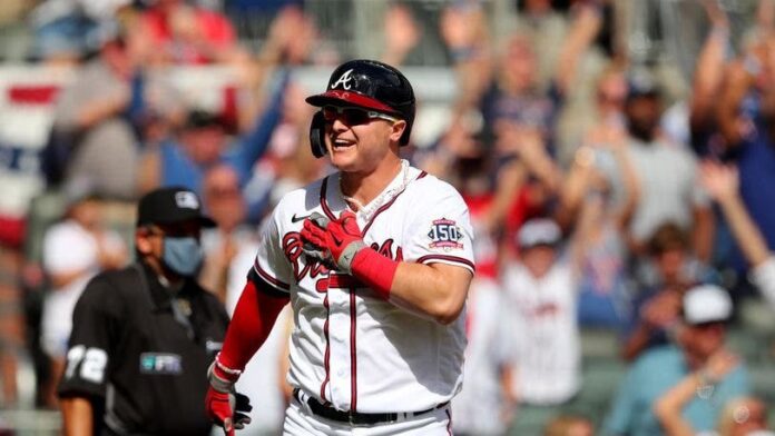 Pederson pone a Bravos a un paso Serie de Campeonato