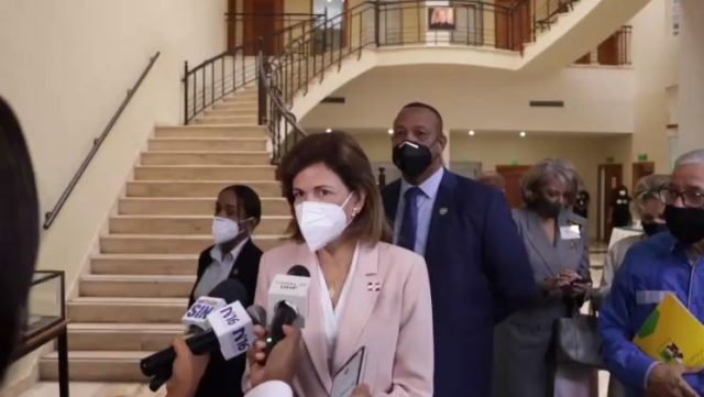 Raquel Peña, vicepresidenta de la República. Raquel Pena dice estan listos los protocolos para nuevas medidas