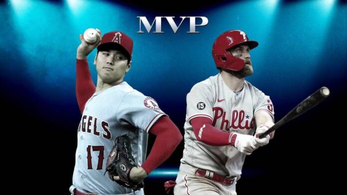 Harper y Ohtani, los Jugadores Más Valiosos de las mayores