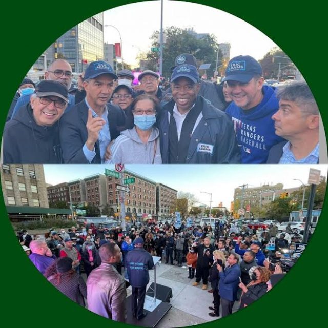 El candidato demócrata a la Alcaldía deEl candidato demócrata a la Alcaldía de esta ciudad, Eric Adams, esta ciudad, Eric Adams, El candidato demócrata a la Alcaldía de esta ciudad, Eric Adams,