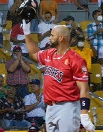 Cibaeños aplauden a Pujols Cibaeños aplauden a Pujols