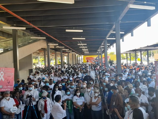 En Santo Domingo Este marchan contra la violencia de género En Santo Domingo Este marchan contra la violencia de género