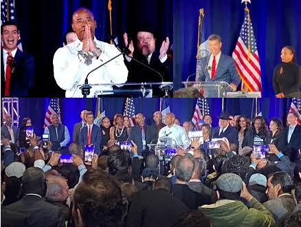 Eric Adams gana Alcaldia New York dominicanos celebran triunfo