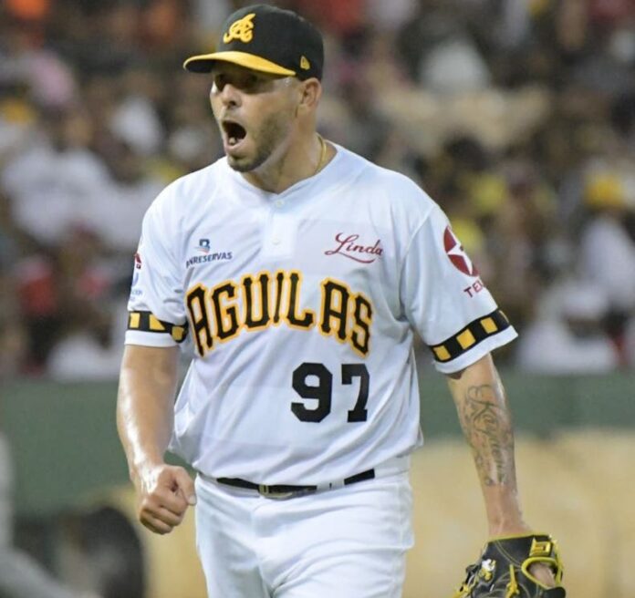 Maya, magistral en triunfo de Águilas Maya, magistral en triunfo de Águilas