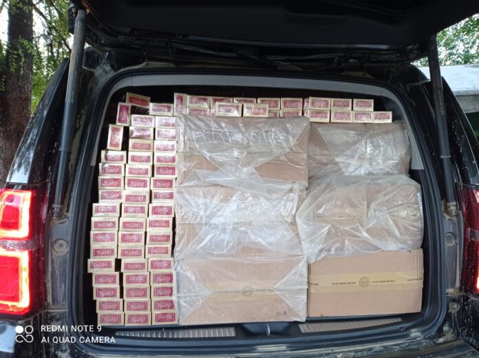 Incautan contrabando de 449,600 unidades de cigarrillos en SJM