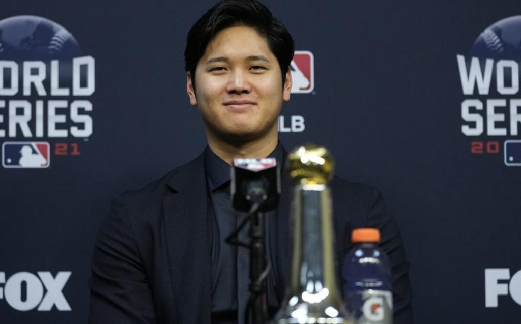 Ohtani gana el premio de ala AP al Mejor Deportista del Ano 2