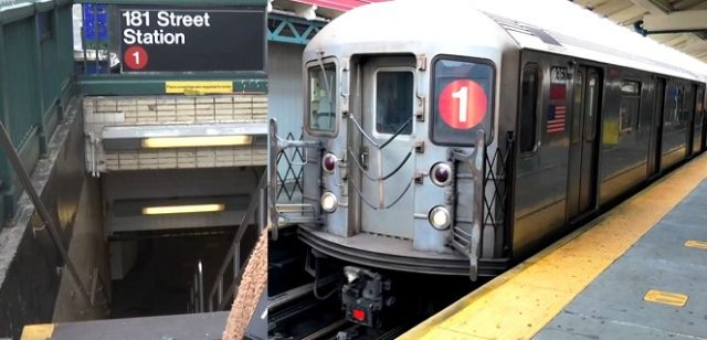 Reabren estación tren 1 calle 181 en Alto Manhattan Reabren estación tren 1 calle 181 en Alto Manhattan