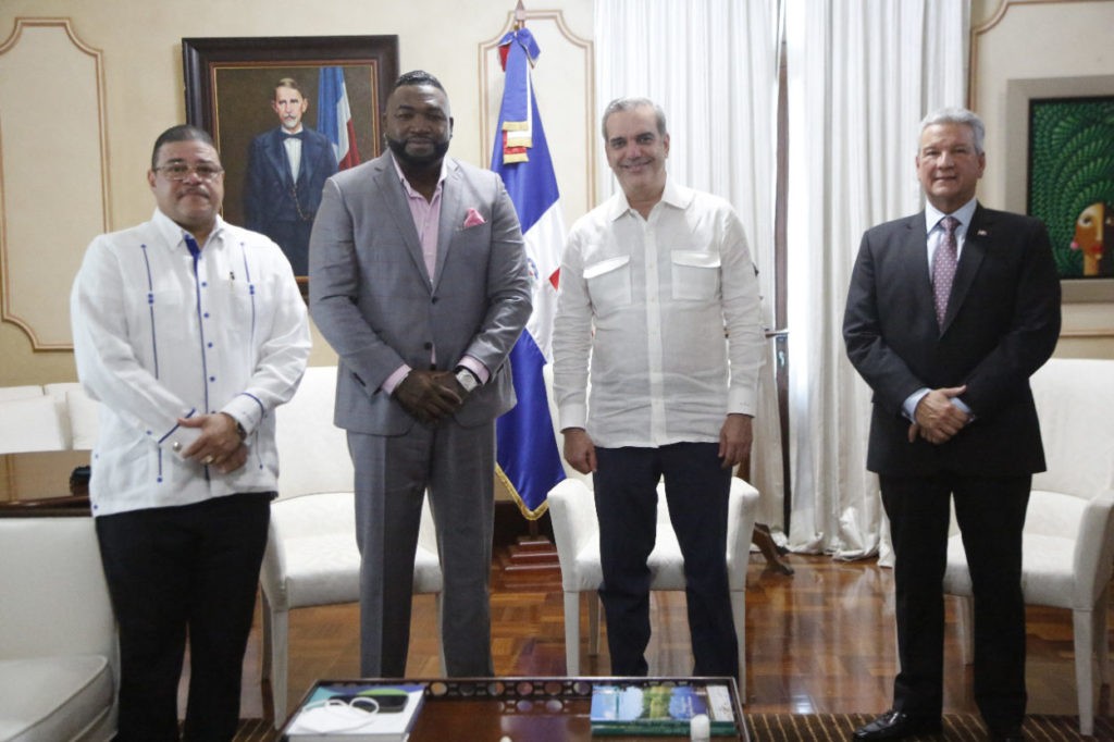 Abinader Recibe Al Nuevo Salón De La Fama, David Ortiz 2 Abinader recibe al nuevo Salon de la Fama David Ortiz