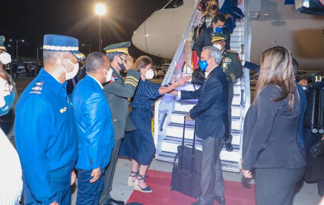 Abinader ya se encuentra en suelo dominicano luego de Fitur 2022 Abinader ya se encuentra en suelo dominicano luego de Fitur 2022