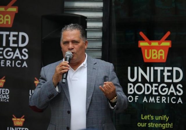 Radhamés Rodríguez,residente de la Asociación de Bodegueros Unidos de América (UBA) Radhamés Rodríguez,residente de la Asociación de Bodegueros Unidos de América (UBA)