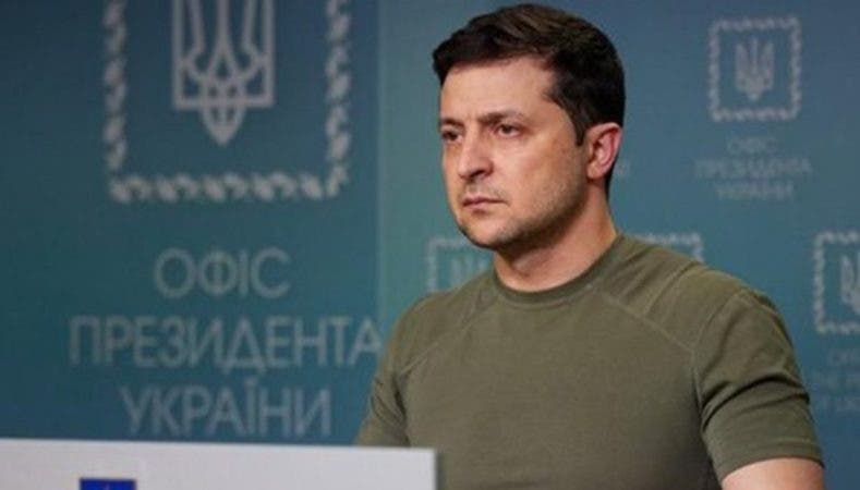 Volodímir Zelenski, presidente de Ucrania