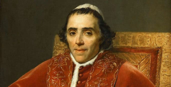 Pio VII fue el primer papa que celebro el funeral