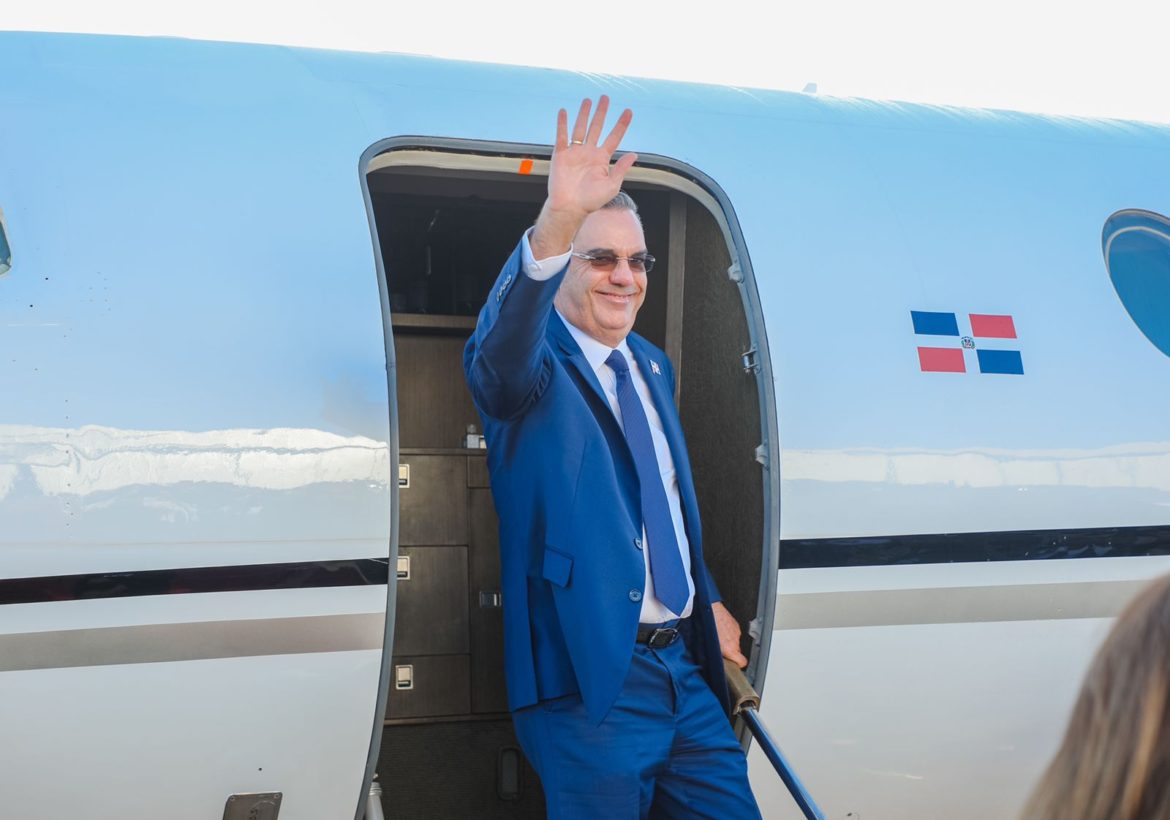 ¿Que se sabe del avion en el que iba Abinader