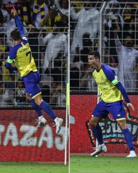 1676040661 383 Cristiano Ronaldo marco cuatro goles y supero las 500 anotaciones