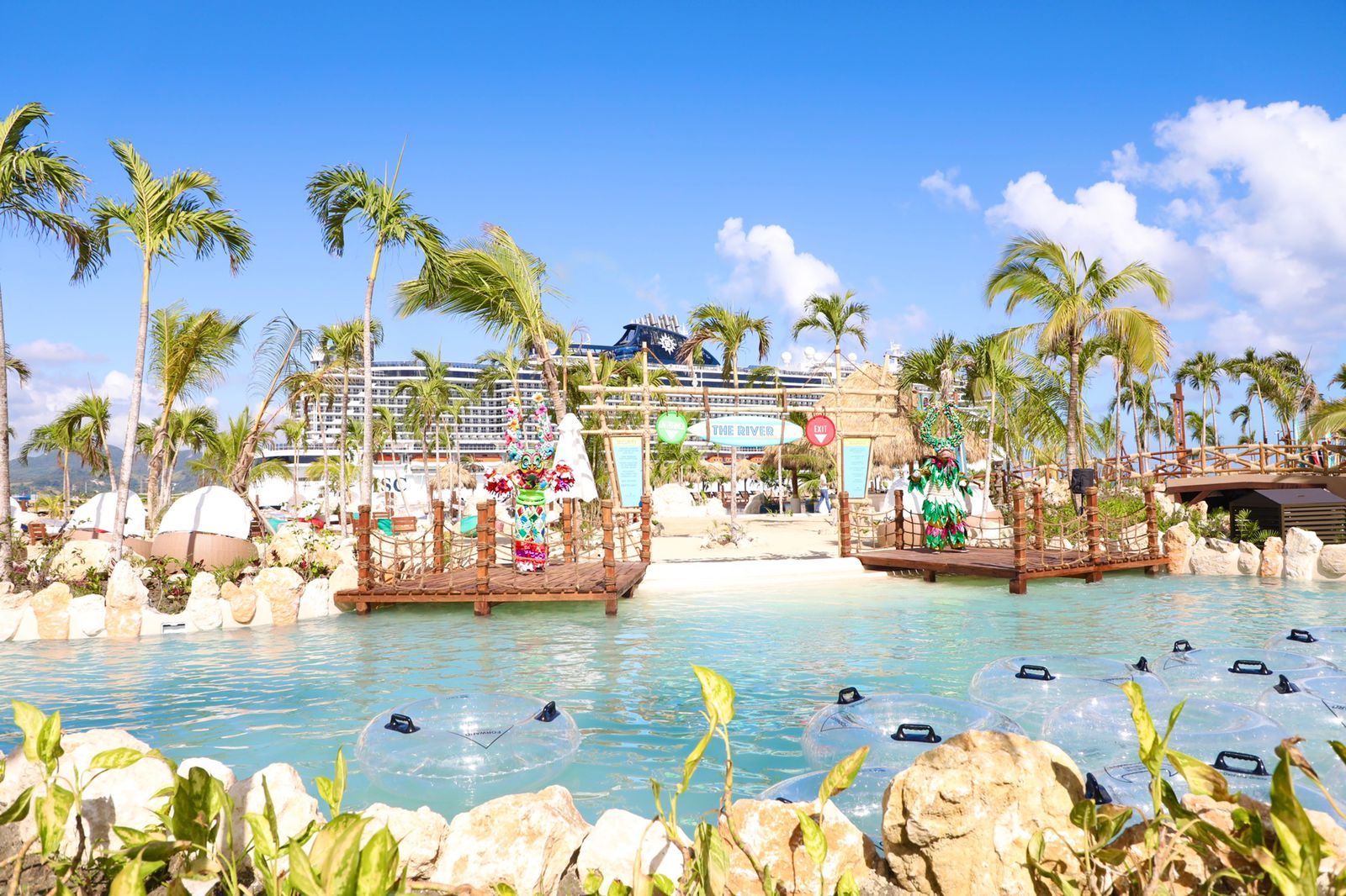 Abinader inaugura segunda etapa puerto de cruceros Taino Bay en