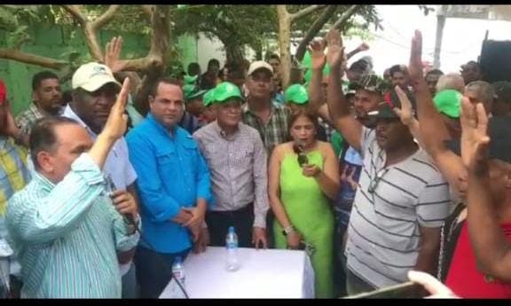 Fuerza del Pueblo juramenta exdirigentes de diversas organizaciones politicas