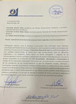 PRM desconoce bonos para habichuelas con dulce sustraidos en Santiago