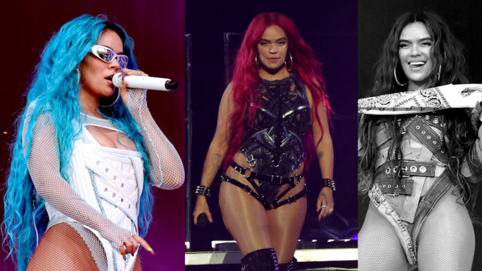 ¡Castaño hasta rosado! Los cambios de look de Karol G a través de los años