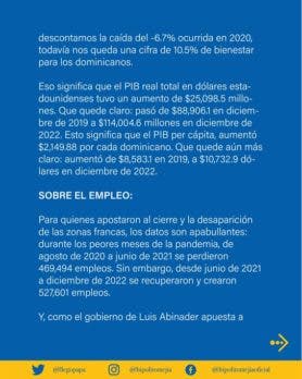 1684850092 457 Hipolito Mejia defiende el desempeno economico del actual Gobierno