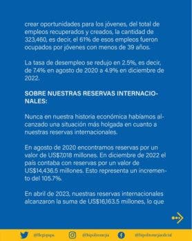 1684850092 643 Hipolito Mejia defiende el desempeno economico del actual Gobierno