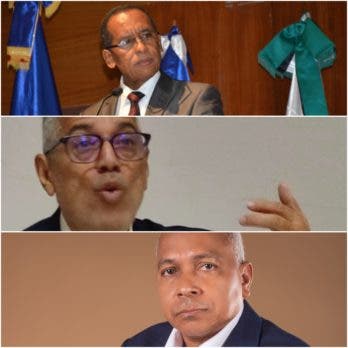 El sociólogo Antonio Medina Calcaño, el politólogo David Lahoz y el jutista Hidian Medina, analizan posible alianza entre PLD-FP. Fuente externa