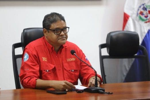 Director del COE, Juan Manuel Méndez García. Fuente externa