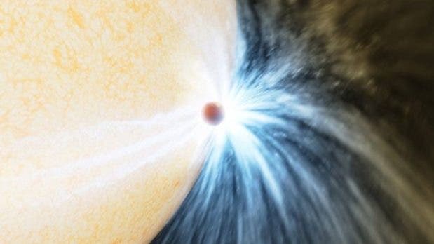 Fotos Recrean el momento en el que una estrella se