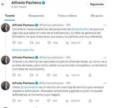 Pacheco a Ceara Hatton Abusador entrandole a galleta a quien