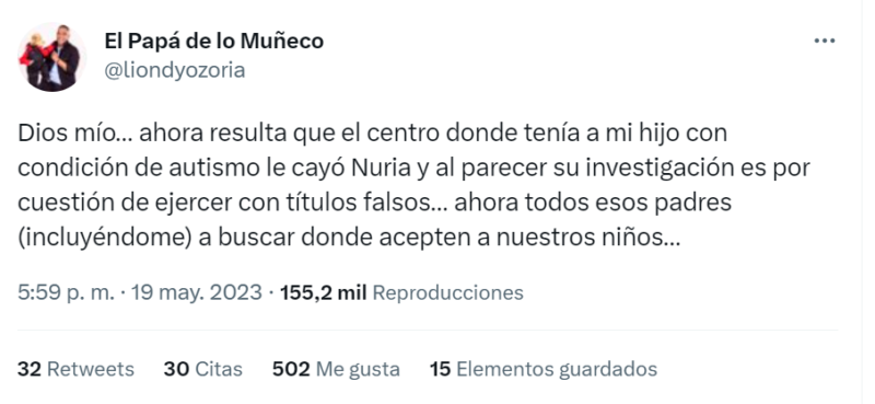 Se me cayo un santo dice Liondy Ozoria tras reportaje