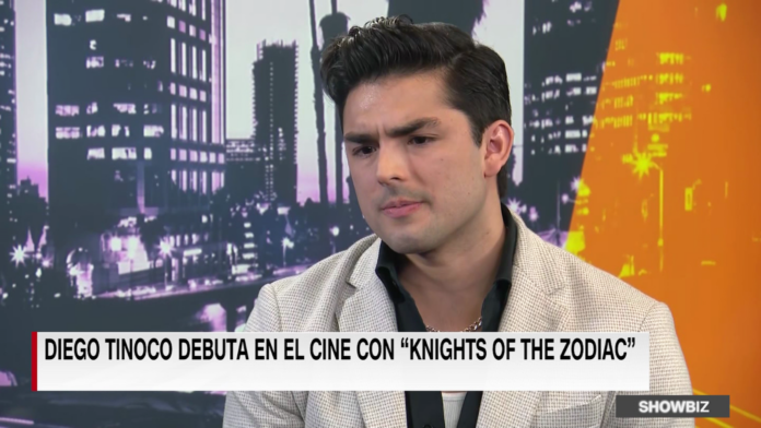 Diego Tinoco: el latino del universo de "Los Caballeros del Zodiaco"