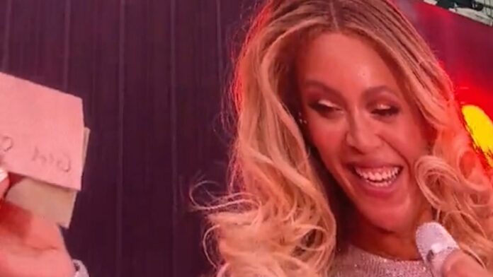 Beyoncé cumple el sueño de una seguidora durante su gira "Renaissance"