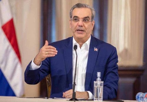 El presidente Luis Abinader