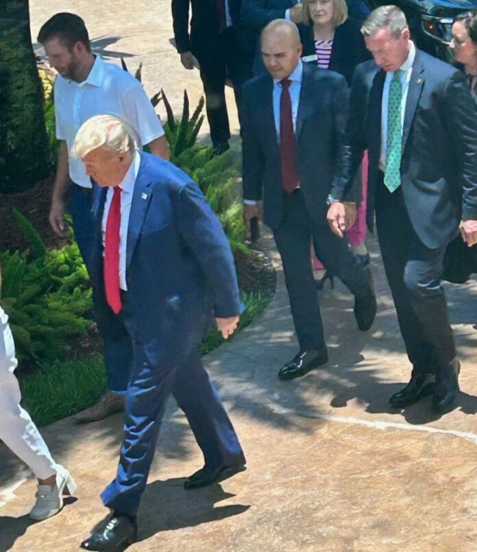 Donald Trump es liberado sin medidas cautelares