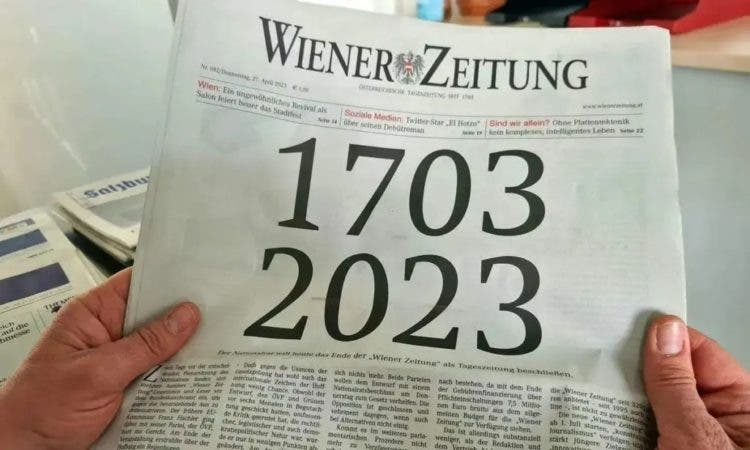 El diario más antiguo del mundo se despide de su edición impresa después de 320 años 1 whatsapp image 2023 06 30 at 90627 am