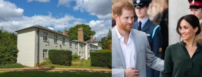 El príncipe Harry y Meghan Markle desalojan su casa cerca del castillo de Windsor