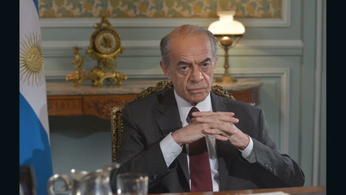 Jean Pierre Noher es De la Rúa en "Diciembre 2001": "Tuve una mirada piadosa sobre mi personaje"