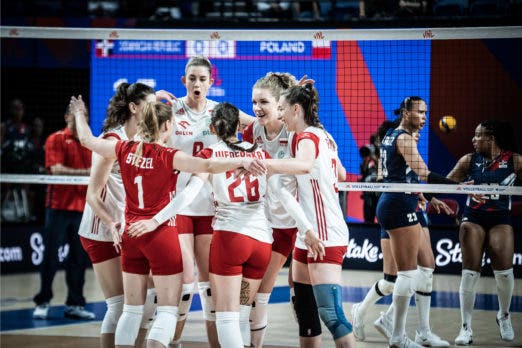 Las Reinas del Caribe caen ante Polonia en la Liga