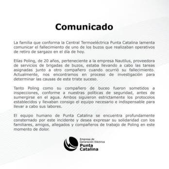 Muere buzo durante retiro de sargazo que afecta Central Termoelectrica