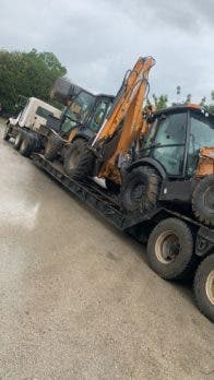 Obras Publicas interviene Azua y otras localidades por lluvias